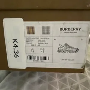 Burberry boots  size: 11US color: midnight navy Burberry | Shoes | Burberry Boots Size 1us Color Midnight  main image 3
